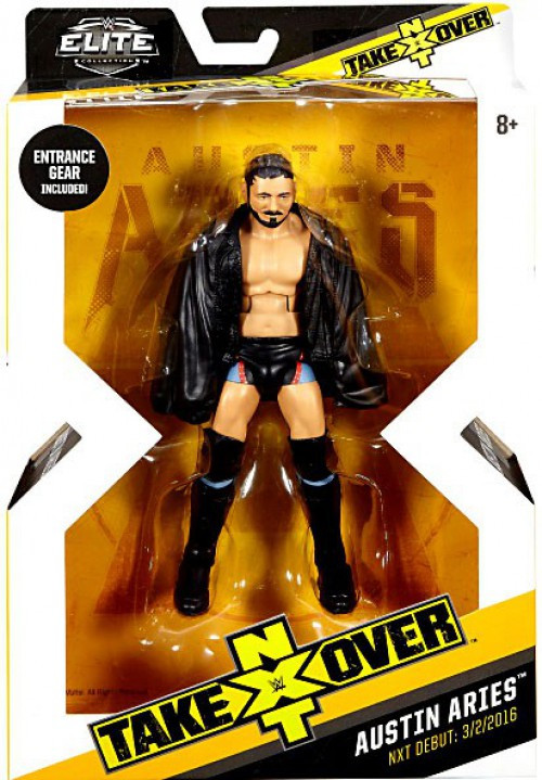 WWE Basic #71 – Action Figure Austin Aries – Scala Superstar 6 Pollici, Articolata, Dettagli Autentici