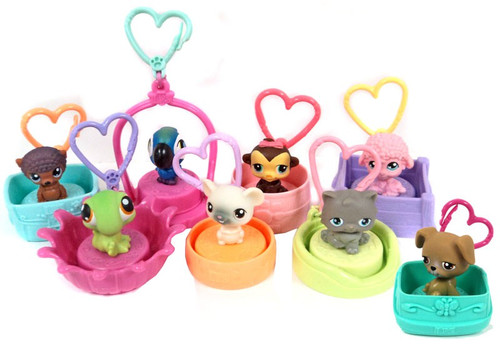 Littlest Pet Shop McDonald's Set of 8 Figures (Random Colors)