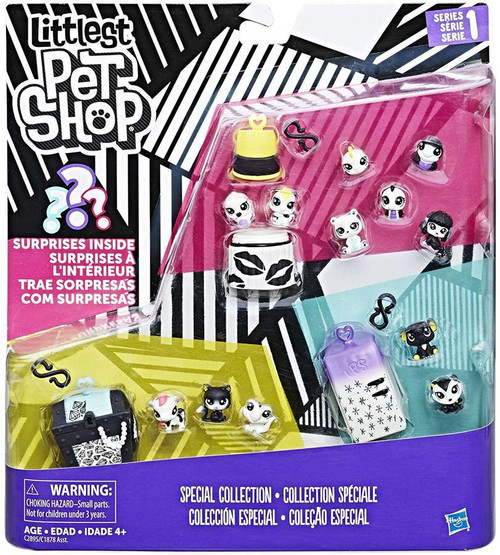 littlest pet shop black and white