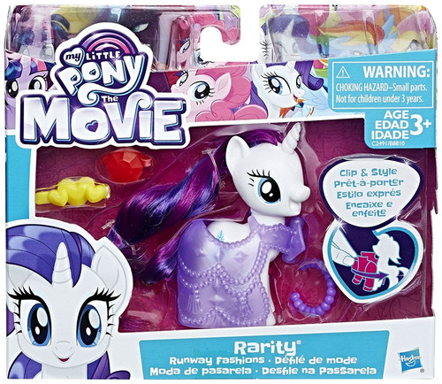 My Little Pony The Movie Runway Fashions Rarity Figure Hasbro Toys - ToyWiz