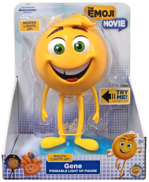 The Emoji Movie Poseable Light Up Gene 8 Figure Just Play Toywiz - emoji gene roblox