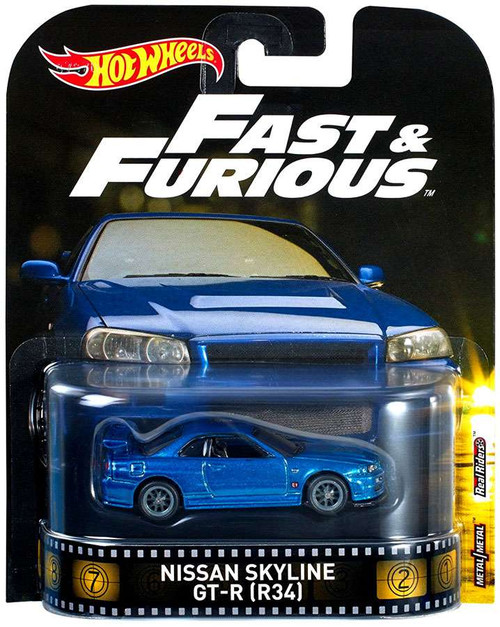 Nissan Skyline Velozes Furiosos Fast Furious Hot Wheels 1/64 no Shoptime