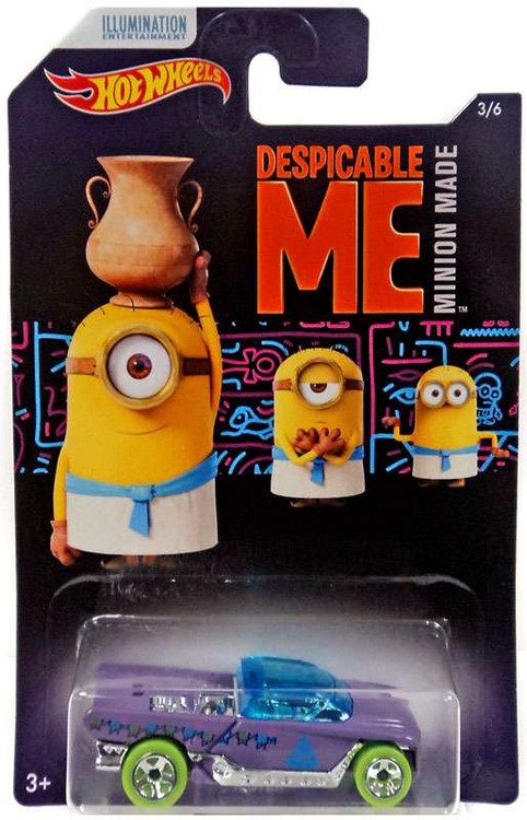 Hot Wheels Despicable Me Minion Made Jester 164 Diecast Car Mattel