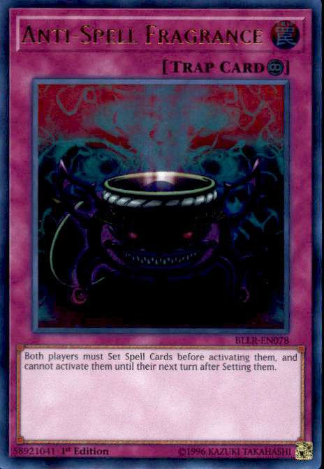 anti spell deck yugioh Yugioh Anti-Spell Fragrance DUDE-EN052 Ultra Rare 1st Edition Near Min main image 0