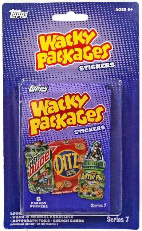 The Next 100 Years >> Wacky Packages Wacky Packages Series 7 Trading Card Sticker 2-Pack Topps - ToyWiz The Next 100 Years >> Wacky Packages Wacky Packages Series 7 Trading Card Sticker 2-Pack Topps - ToyWiz