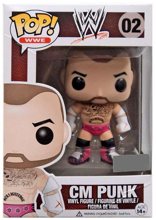 FACT POP PUNK CAT ロンT XLサイズ Funko WWE Wrestling POP WWE CM Punk Exclusive Vinyl Figure