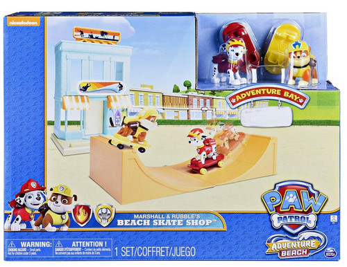 paw patrol beach rescue set