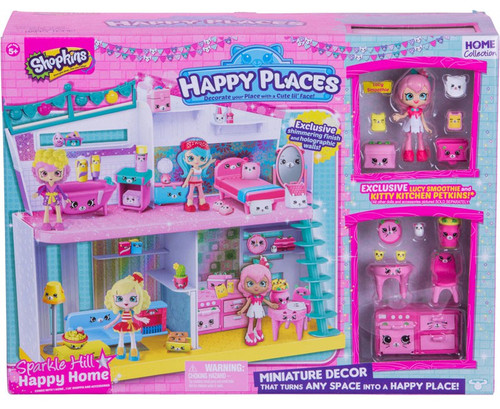 ◆ Happy Lucky 　① Shopkins Happy Places Sparkle Hill Happy Home Exclusive