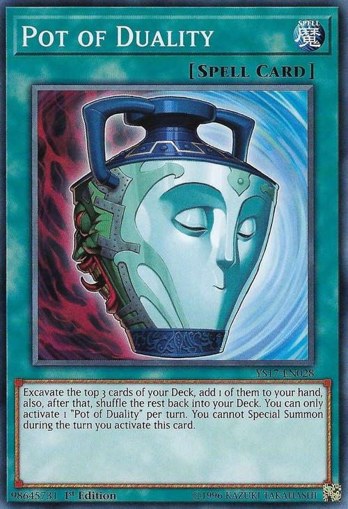 yugioh pot deck of Avarice (Ultimate Rare) You can only activate 1 Pot of Desires per turn. Pot of Riches - Yu-Gi-Oh!