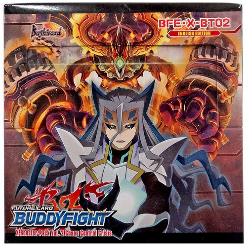 buddyfight x booster box Future Card New World Chaos ( Pack ) [BFE-X-BT04A crafted for players who appreciate opening sealed boxes and pursuing fresh acquisitions Future Card BuddyFight Trading Card