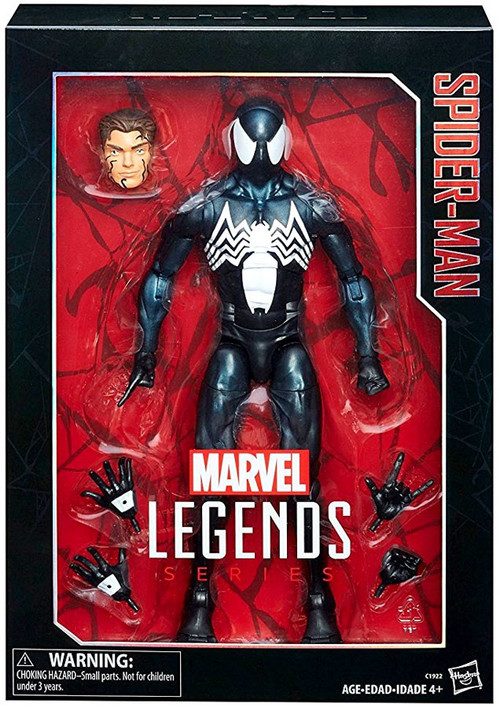 Marvel Marvel Legends Symbiote Spider-Man Exclusive 12 Deluxe