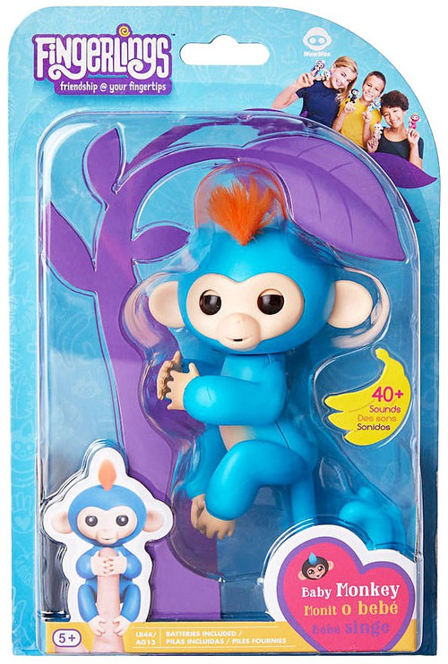 Fingerlings Baby Monkey Boris Figure WowWee ToyWiz