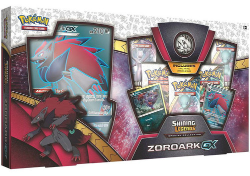 Pokemon Shining Legends Zoroark-GX Special Collection 5 Booster Packs, 2  Promo Cards, Oversize Card Coin Pokemon USA - ToyWiz