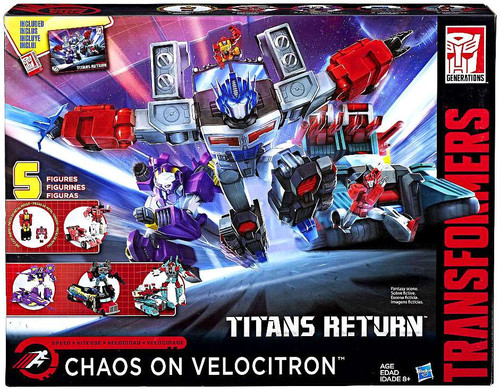 TRANSFORMERS TITANS RETURN Galvatron & Nucleon Voyager Class G1 EUR 22