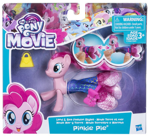 My Little Pony The Movie Pinkie Pie Land Sea Figure Hasbro Toys - ToyWiz