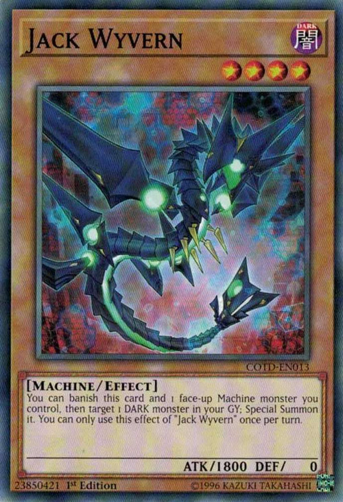 YuGiOh Code of the Duelist Single Card Common Jack Wyvern