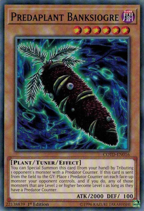 yugioh predaplant cards Yu-Gi-Oh! - Chlamydosundew - LED5-EN051 - Common - 1st Edition 1 Predaplant monster + 1 DARK monsterOnce per turn YuGiOh Trading Card Game Dimension