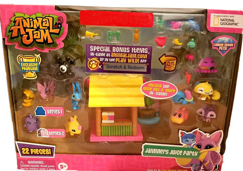 Animal Jam Jammers Juice Party Exclusive Playset Jazwares - ToyWiz