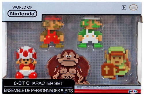 World of Nintendo Legend of Zelda 8-Bit Character Set 2.5 Mini