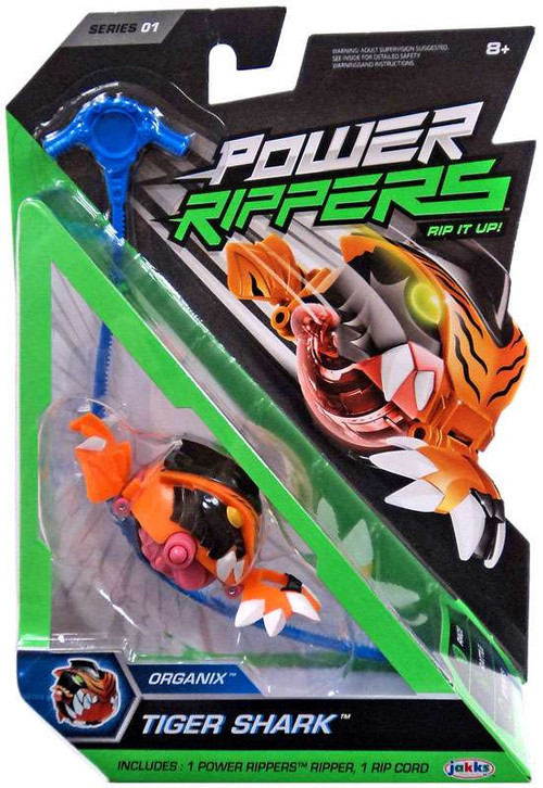 Power Riper Power Rippers Organix Series 1 Tiger Shark Single Pack - ToyWiz