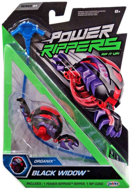 Power Riper Power Rippers Organix Series 1 Black Widow Single Pack - ToyWiz