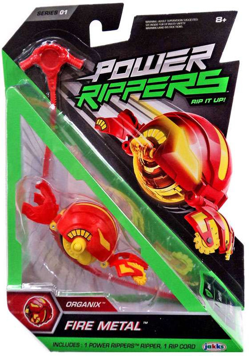 Power Riper Power Rippers Robotix Series 1 Fire Metal Single Pack - ToyWiz