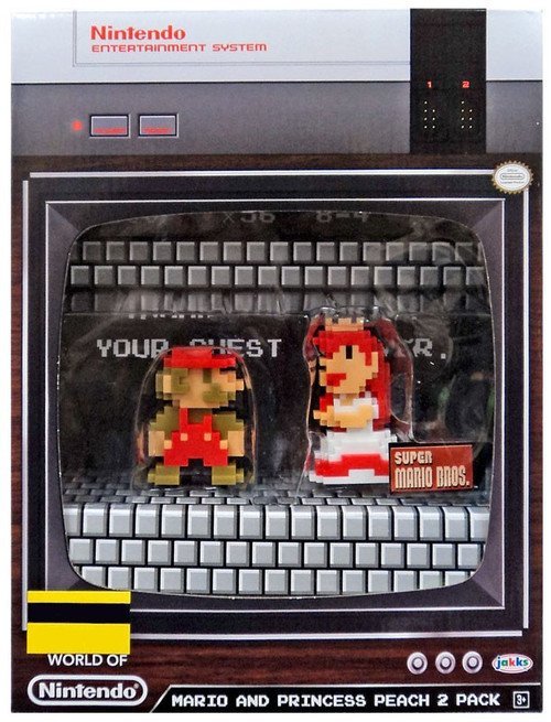 World of Nintendo 8-Bit Mario Princess Peach Exclusive 2.5