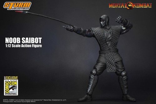 NEW Storm Toys Mortal Combat Black Ninja NOOB SAIBOT 1/12 Male 6