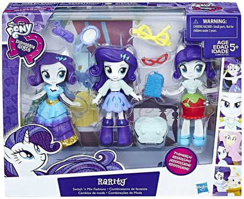 My Little Pony Equestria Girls Switch n Mix Fashions Rarity 4.5