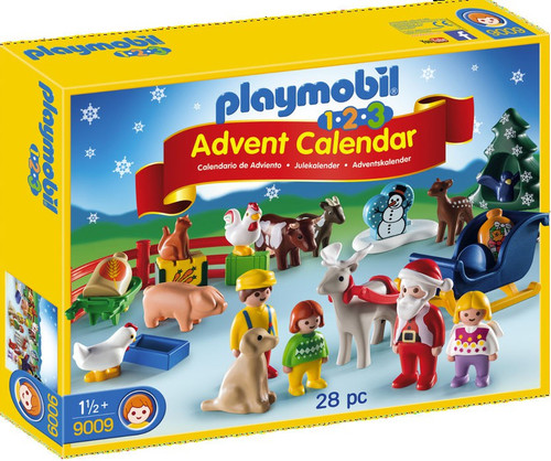 Playmobil Advent 1.2.3 Christmas on Farm Set - ToyWiz