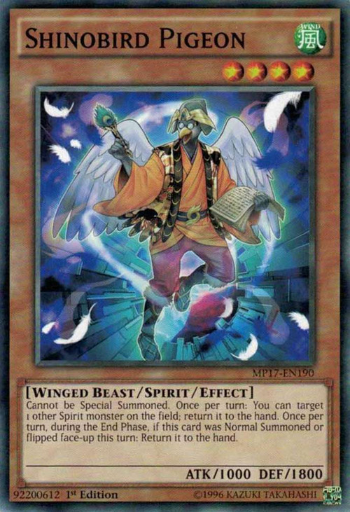 yugioh shinobird deck with Return & Steal Combo Can This Control Strategy Work in Ranked Meta? Shinobird's Calling - OTS Tournament