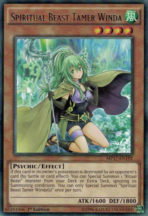 spiritual beast deck yugioh Crossed Souls Ritual Ulti-Gaiapelio CROS-EN045 You can only Special Summon Spiritual Beast Rampengu(s) once per turn. YuGiOh 2017 Mega-Tin Mega Pack