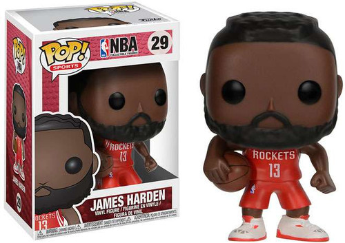 NBA POP フィギア　専用 Funko NBA POP Basketball James Harden Vinyl Figure 29 Red