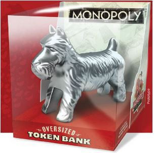 Monopoly Dog Token Bank USAopoly - ToyWiz