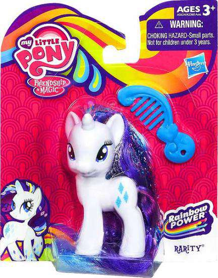 My Little Pony Friendship is Magic Rainbow Power Rarity Figure Loose ...