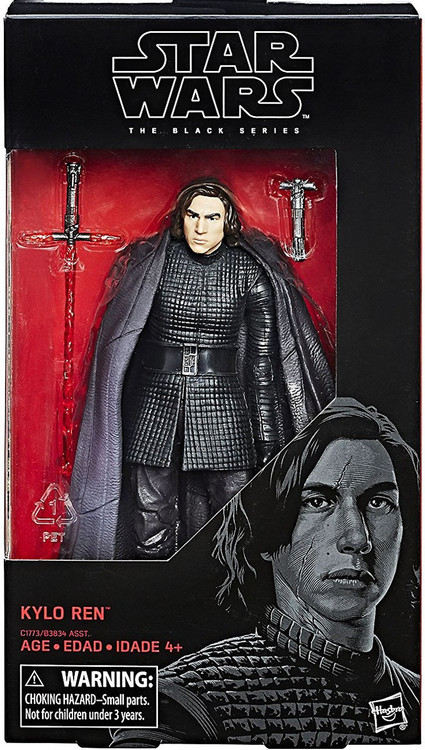Star Wars The Last Jedi Black Series Wave 23 Kylo Ren Action Figure