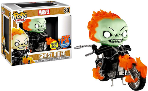 Funko Marvel Ghost Rider POP Rides Ghost Rider with Bike Exclusive