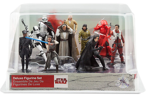 Disney Star Wars The Last Jedi Exclusive 10-Piece PVC Figure Play