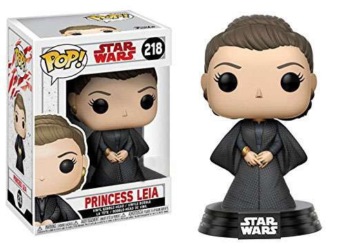 Funko The Last Jedi POP! Star Wars Princess Leia Exclusive Vinyl Bobble  Head #218 [The last Jedi]