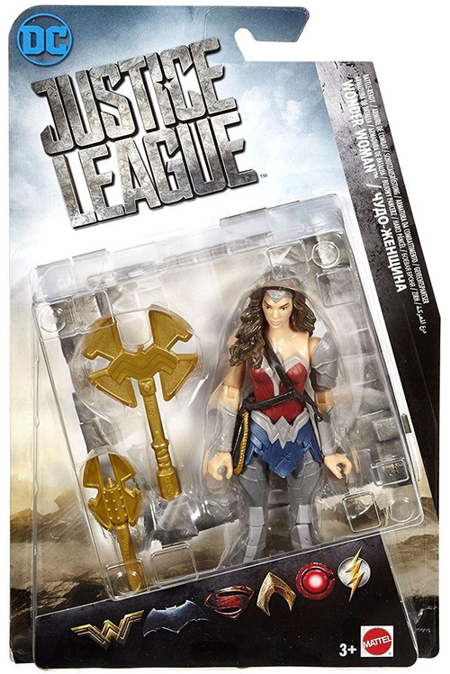 DC Justice League Movie Wonder Woman 6 Action Figure Battle Ready ...