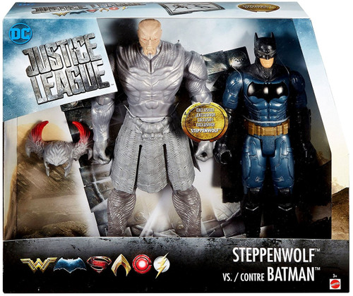Comicfiguren Action & Spielfiguren DC Justice League Steppenwolf vs./  Contre Batman Battle in a Box 12 in Figures LA1952640