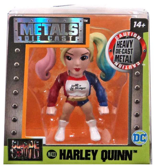 Figura Pressofusa Jada Metals – Harley Quinn Suicide Squad, 10 Cm, Collezionabile