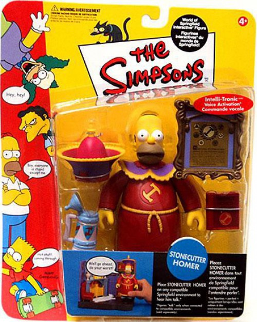 The Simpsons Series 10 Homer Simpson Action Figure Stonecutter