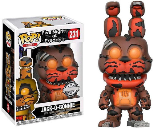 Funko Five Nights at Freddys POP Games Jack-O-Bonnie Exclusive