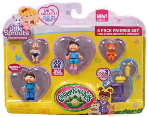 Cabbage Patch Kids Little Sprouts Brook Jade Mini Figure 8-Pack