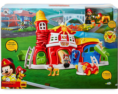 Disney Mickey Mouse Firehouse Exclusive Play Set