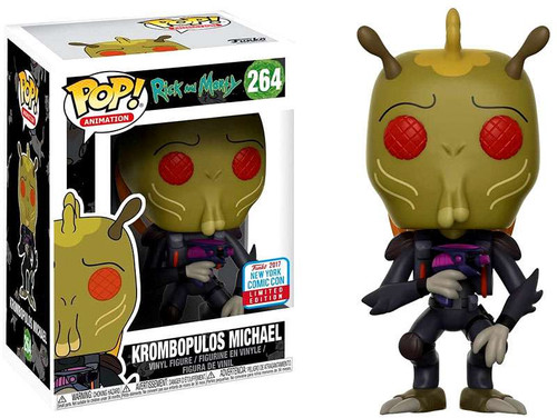Funko Rick Morty POP Animation Krombopulos Michael Exclusive Vinyl
