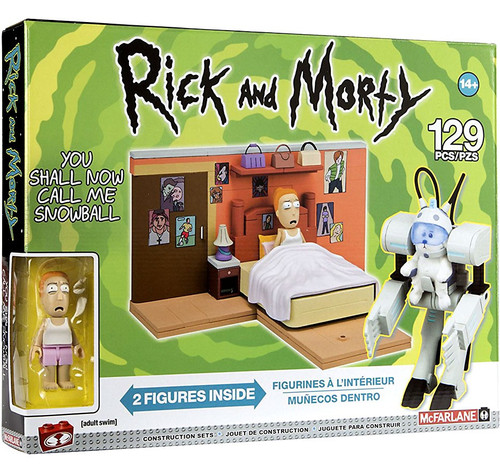McFarlane Toys Rick Morty You Shall Now Call Me Snowball