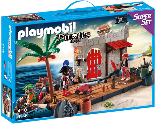 Playmobil Pirates Pirate Fort SuperSet Set 6146 - ToyWiz