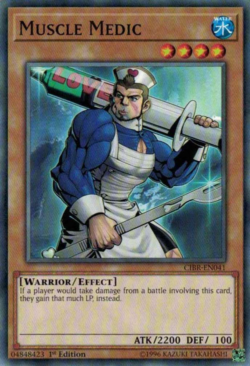hot male yugioh cards YuGiOh Circuit Break Single Card Common Short Print Muscle Medic CIBR-EN041